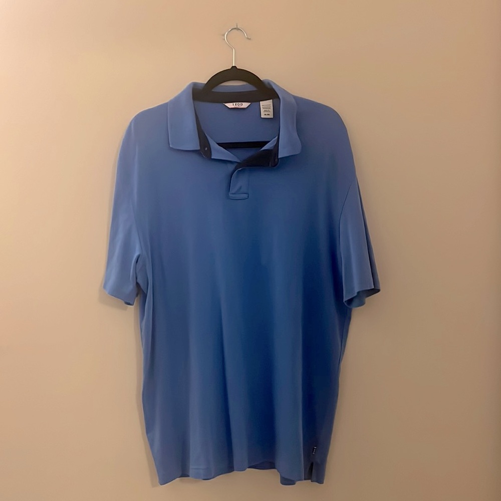 Izod Men’s Blue Polo Shirt Size XL